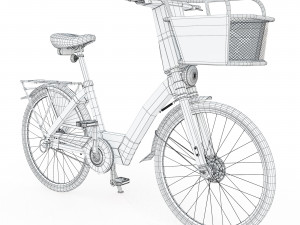 Bike Red Bike BCycle 3D Model