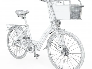 Bike Red Bike BCycle 3D Model