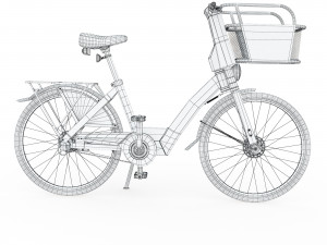 Bike Red Bike BCycle 3D Model