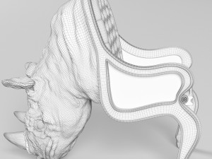 Rhino chair Model 3D
