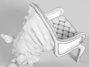 Rhino chair Model 3D