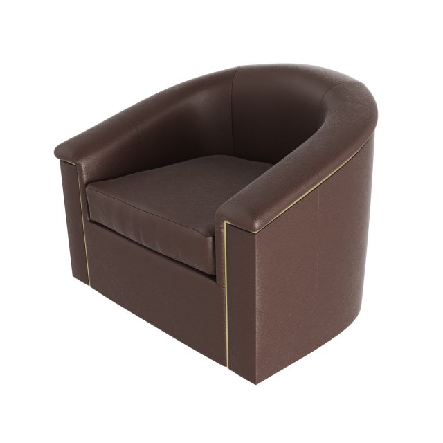 Ricardo Lounge Chair 3D Model .c4d .max .obj .3ds .fbx .stl .blend