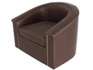 Ricardo Lounge Chair Modèle 3D