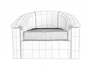 Ricardo Lounge Chair 3D Model