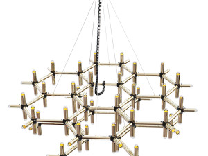 Chandelier Robert Haussmann ceiling lamp Modèle 3D