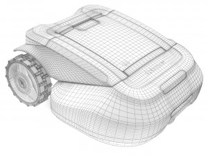 Lawnmower Robomow RS635 Pro S 3D Model