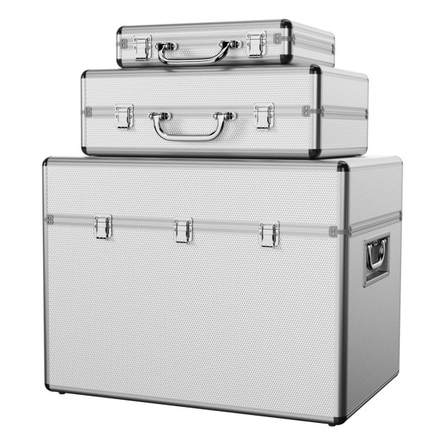ROC Flight suitcase set Modello 3D .c4d .max .obj .3ds .fbx .stl .blend 