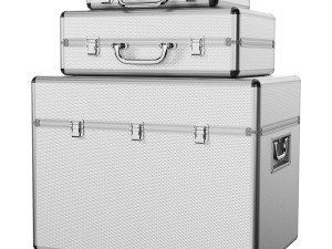 ROC Flight suitcase set 3D-Modell