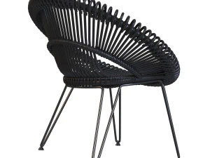Roy Lounge Camel Chair 3D Model