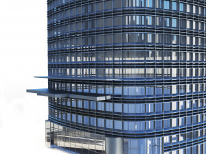 Skyscraper Salesforse tower San Francisco Modèle 3D