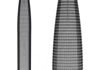 Skyscraper Salesforse tower San Francisco Modèle 3D