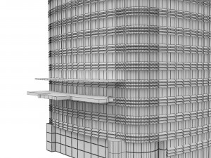 Skyscraper Salesforse tower San Francisco Modèle 3D