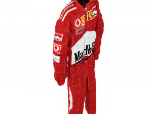 Schumacher racing suit 3D Model