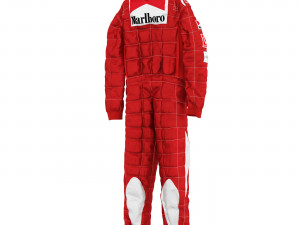 Schumacher racing suit Modelo 3D