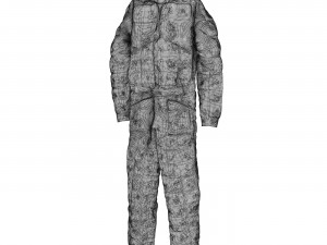 Schumacher racing suit Modelo 3D