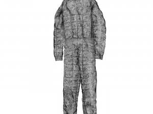 Schumacher racing suit 3D Model