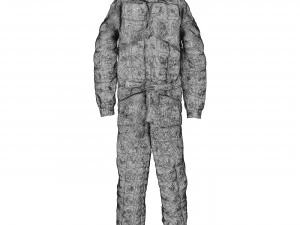 Schumacher racing suit 3D Model