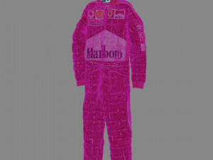Schumacher racing suit Modelo 3D