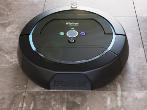 The cleaning robot vacuum cleaner iRobot Scooba 450 Modelo 3D