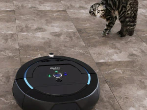 The cleaning robot vacuum cleaner iRobot Scooba 450 3D Model
