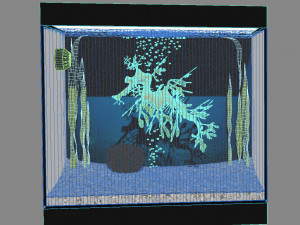 Aquarium - seadragon Modello 3D
