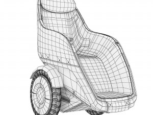 Segway S-Pod Model 3D