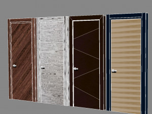 Veneer doors 3D मॉडल