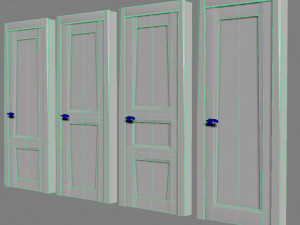 Siena doors 3D Model