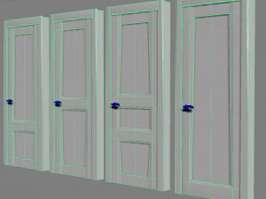 Siena doors 3D Model