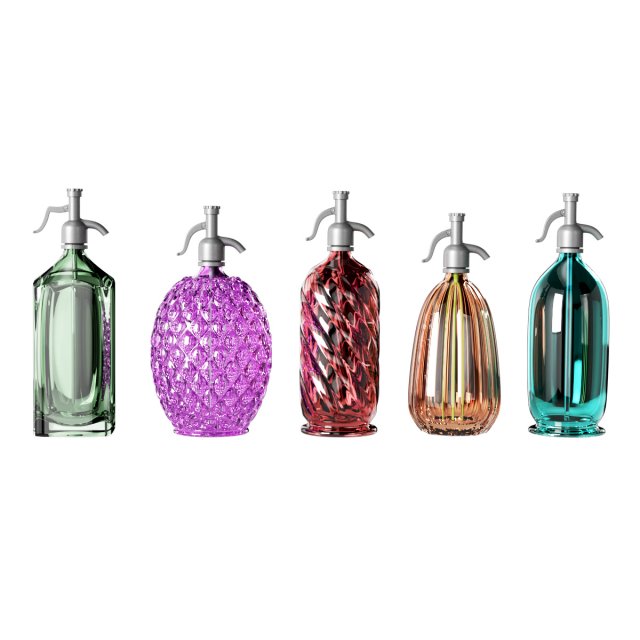 Siphon 3D Модель .c4d .max .obj .3ds .fbx .stl .blend 