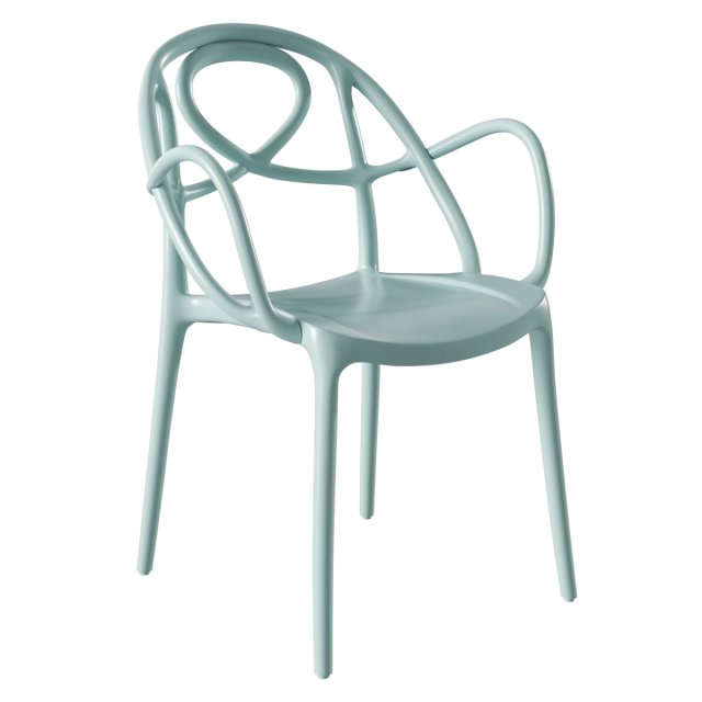 Sketch Chair Stackable Russet 3D Model .c4d .max .obj .3ds .fbx .stl .blend 
