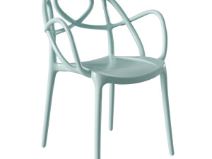 Sketch Chair Stackable Russet 3D Model