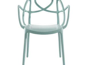 Sketch Chair Stackable Russet 3D Model