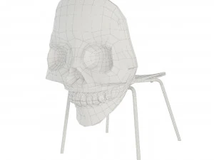 Chair skull 3D Model