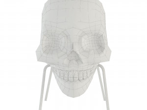 Chair skull 3D Модель