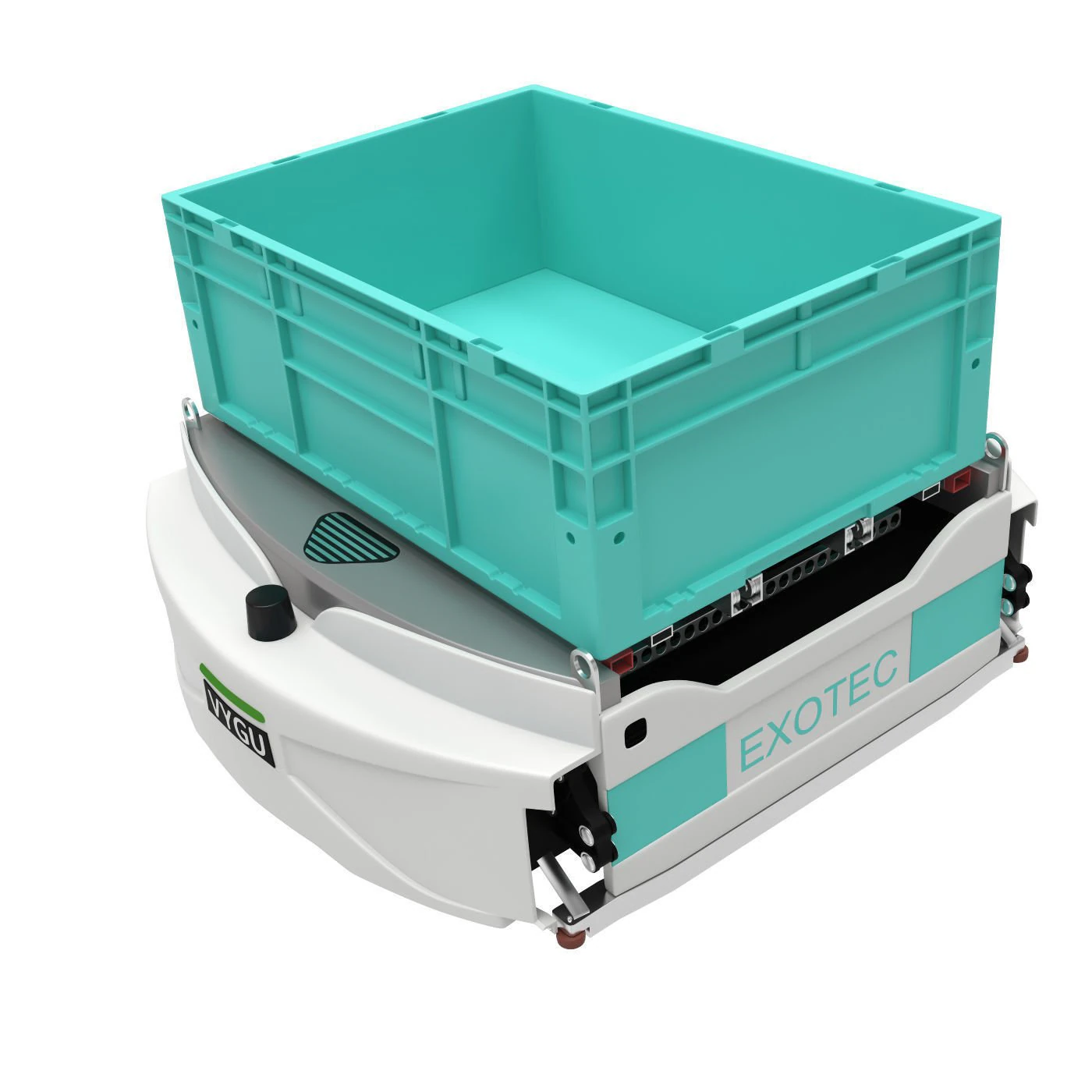 AGV Robot Skypod Exotec 3D Model .c4d .max .obj .3ds .fbx .stl .blend