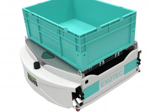 AGV 로봇 스카이포드 엑소텍 3D 모델