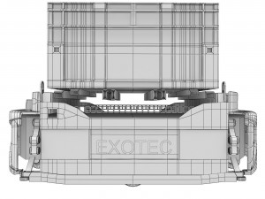 AGV Robot Skypod Exotec 3D 모델