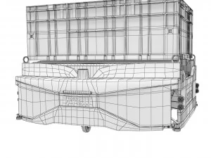 AGV Robot Skypod Exotec 3D Model