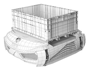 AGV Robot Skypod Exotec new 3D Model