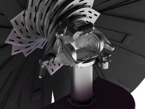 Solar panel SmartFlower 3D Model