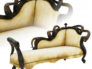 Sofa Blandhin 3Dモデル