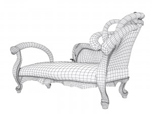 Sofa Blandhin 3D Модель