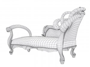 Sofa Blandhin 3D Model