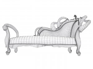 Sofa Blandhin 3D Model