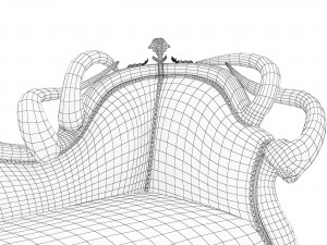 Sofa Blandhin 3D Модель