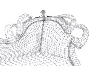 Sofa Blandhin 3D Model