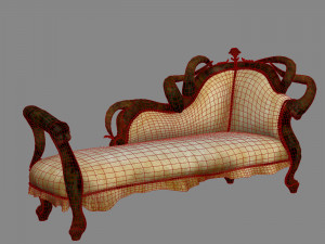 Sofa Blandhin 3D Модель