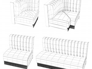 Sofa constructor 3D 模型