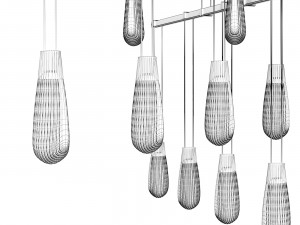 Chandelier Sonnenman lite Suspenders Model 3D